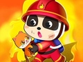 Spēle Little Panda Fireman