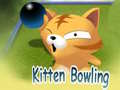 Spēle Kitten Bowling