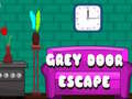 Spēle Grey Door Escape