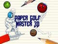 Spēle Paper Golf Master 3D