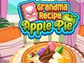 Spēle Grandma Recipe Apple Pie