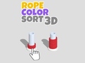 Spēle Rope Color Sort 3D