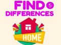 Spēle Find 5 Differences Home
