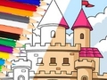 Spēle Coloring Book: Castle