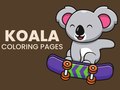 Spēle Koala Coloring Pages
