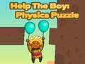 Spēle Help The Boy: Physics Puzzle