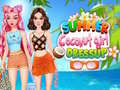 Spēle Summer Coconut Girl Dress Up