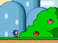 Spēle Sonic in Super Mario World