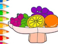 Spēle Coloring Book: Fruit