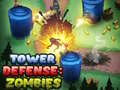 Spēle Tower Defense Zombies