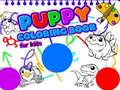 Spēle Puppy Coloring Book for kids