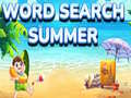 Spēle Word Search Summer