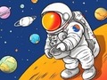 Spēle Coloring Book: Spaceman 2