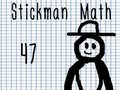 Spēle Stickman Math