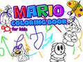 Spēle Mario Coloring Book for kids