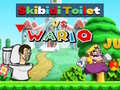 Spēle Skibidi Toilet vs Wario