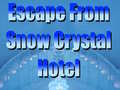 Spēle Escape From Snow Crystal Hotel