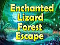 Spēle Enchanted Lizard Forest Escape
