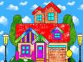 Spēle Coloring Book: House