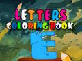 Spēle Letters Coloring Book