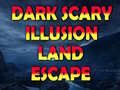 Spēle Dark Scary Illusion Land Escape