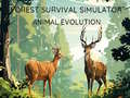 Spēle Forest Survival Simulator: Animal Evolution