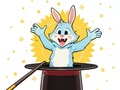 Spēle Coloring Book: Magic Rabbit