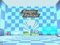 Spēle Kogama: Badges Parkour