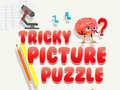 Spēle Tricky Picture Puzzle