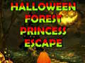 Spēle Halloween Forest Princess Escape