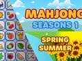 Spēle Mahjong Seasons 1 Spring Summer