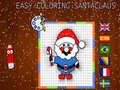 Spēle Easy Coloring SantaClaus