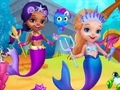 Spēle Cute Mermaid Dress Up