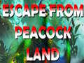 Spēle Escape From Peacock Land