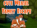 Spēle Cute Weasel Family Escape