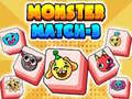 Spēle Monster Match-3 