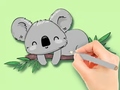 Spēle Coloring Book: Two Koalas