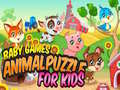 Spēle Baby Games Animal Puzzle for Kids