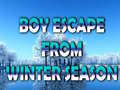 Spēle Boy Escape From Winter Season