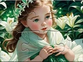 Spēle Jigsaw Puzzle: Forest Baby Fairy