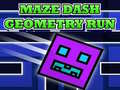 Spēle Geometry Dash Maze Maps