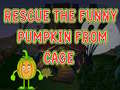 Spēle Rescue The Funny Pumpkin From Cage