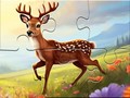Spēle Jigsaw Puzzle: Running Deer