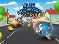Spēle Blue Mushroom Cat Run