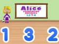 Spēle World of Alice  Sequencing Numbers