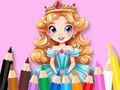 Spēle Coloring Book: Flower Princess