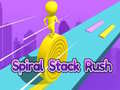 Spēle Spiral Stack Rush