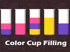 Spēle Color Cup Filling