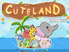 Spēle Cuteland Memory Puzzle 