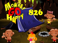 Spēle Monkey Go Happy Stage 826